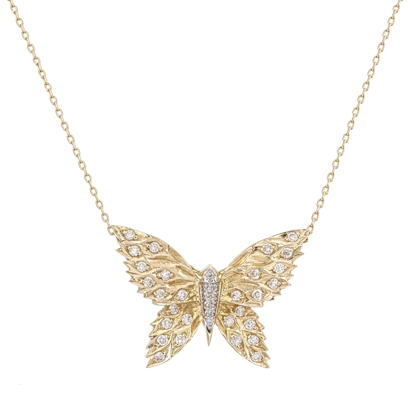 LARGE BUTTERFLY PENDANT