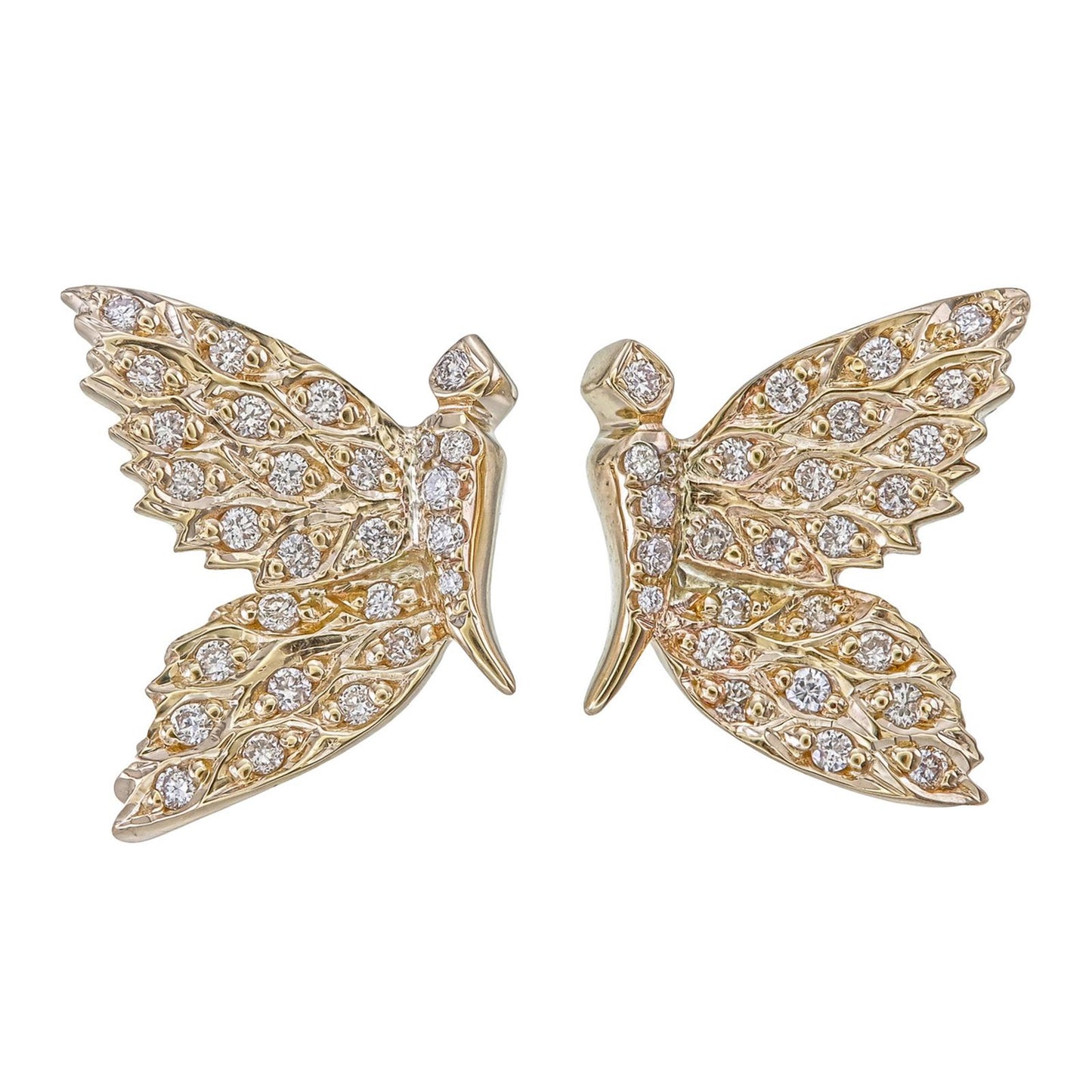 BUTTERFLY STUDS