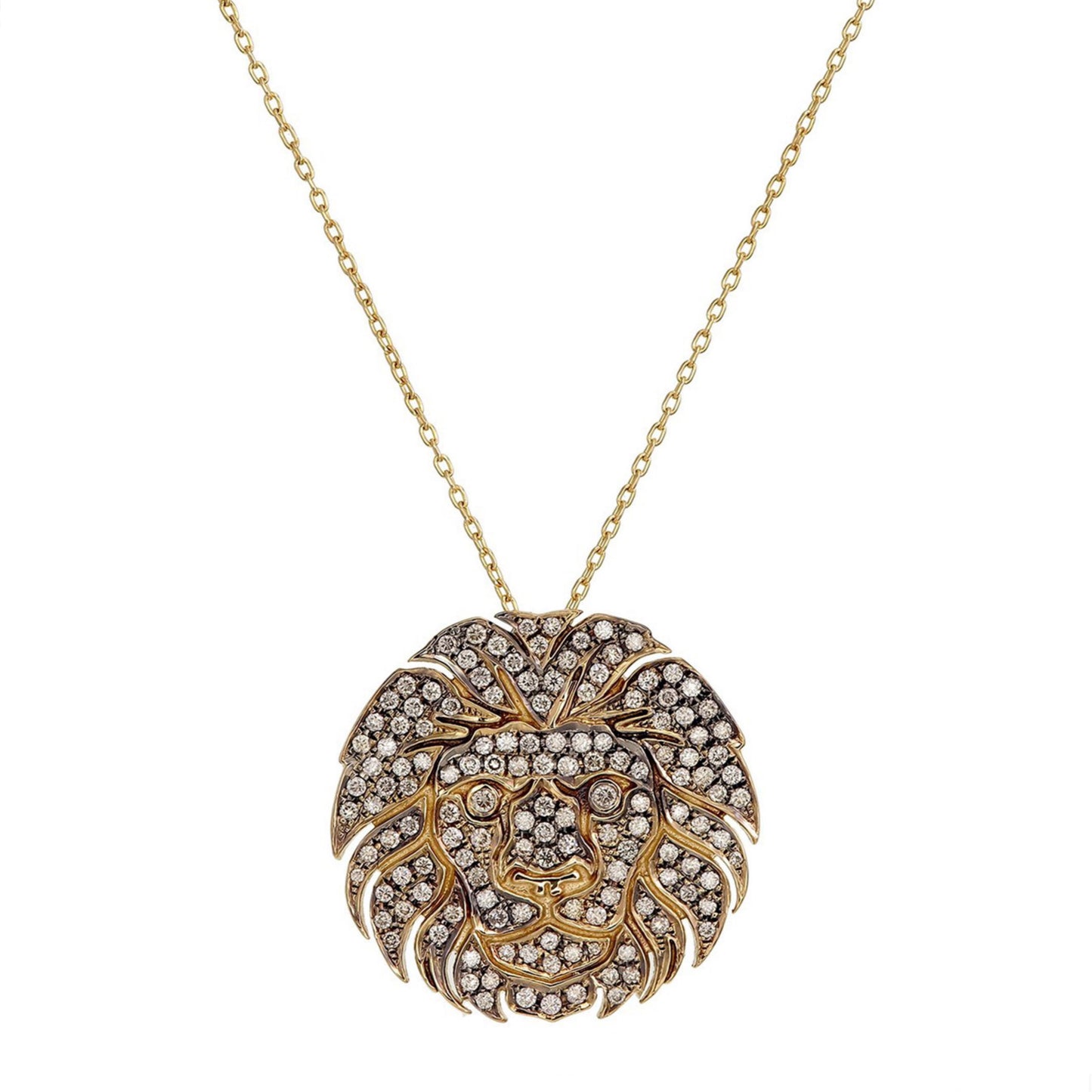 DIAMOND LION PENDANT