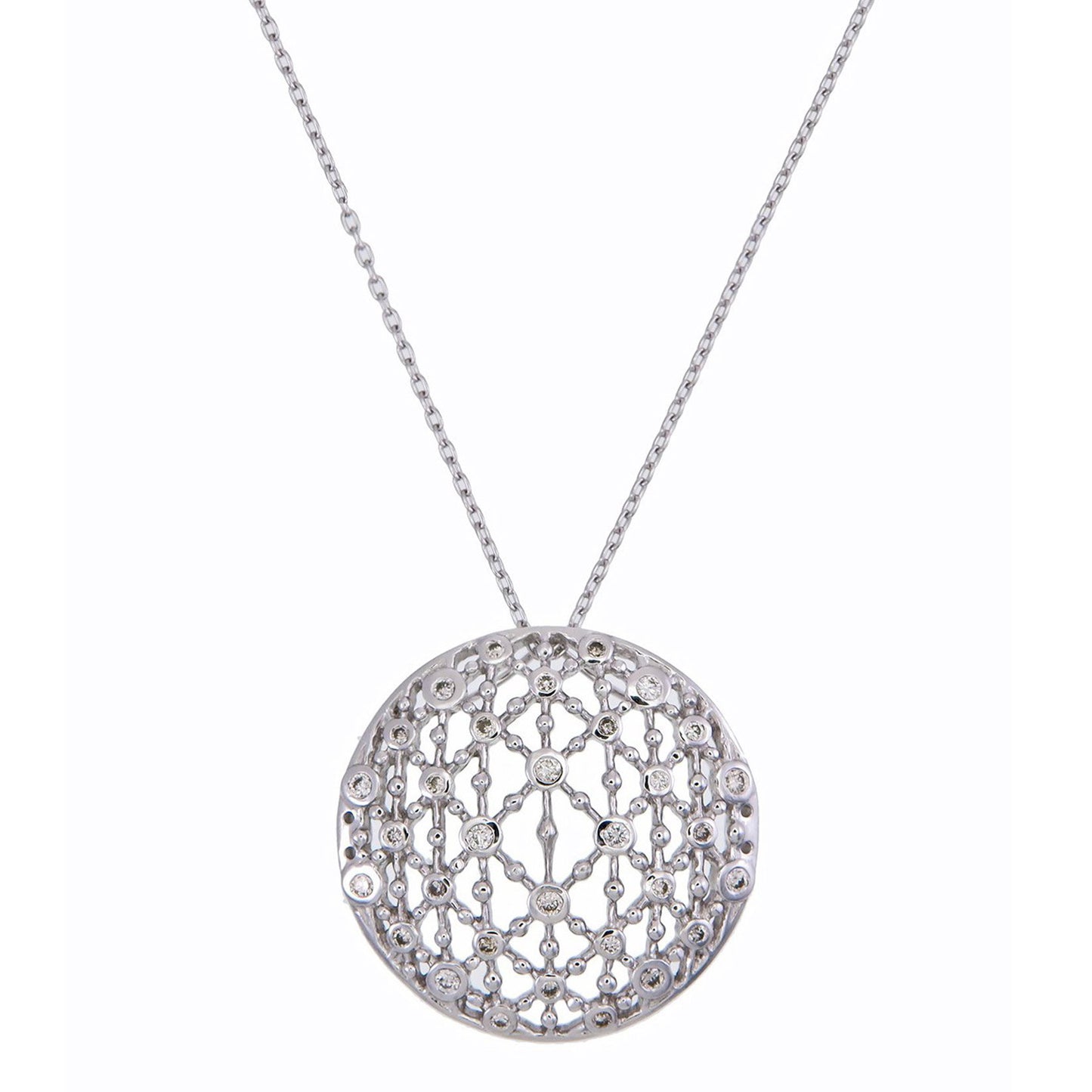 DIAMOND DANDELION PENDANT