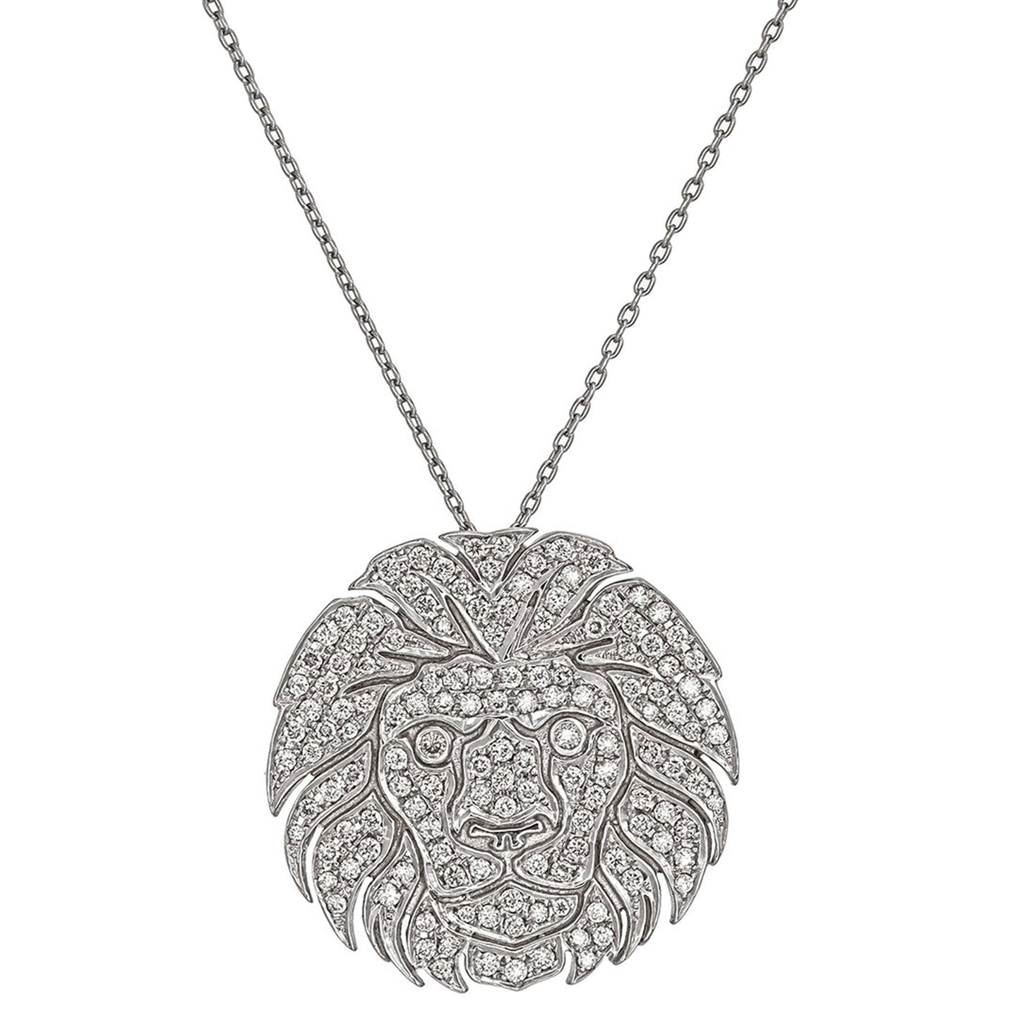 DIAMOND LION PENDANT