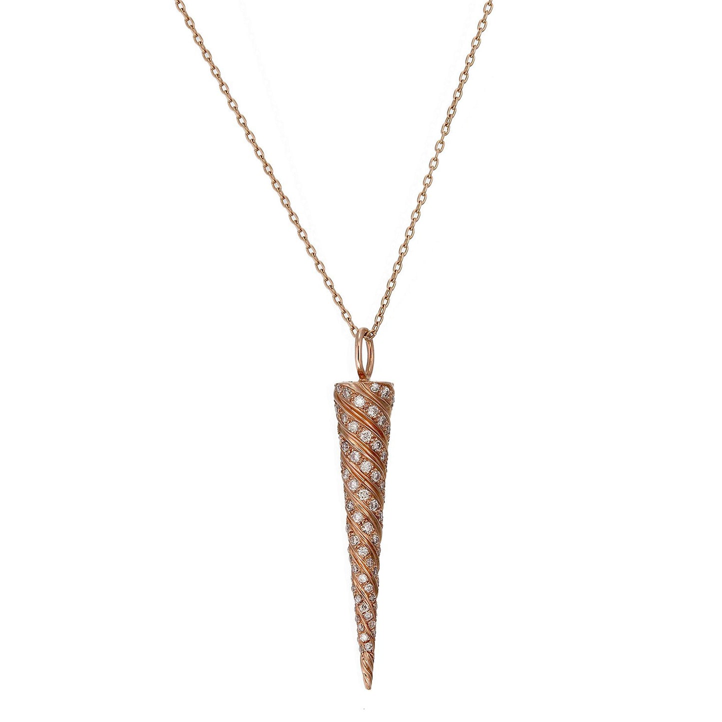 DIAMOND HORN PENDANT