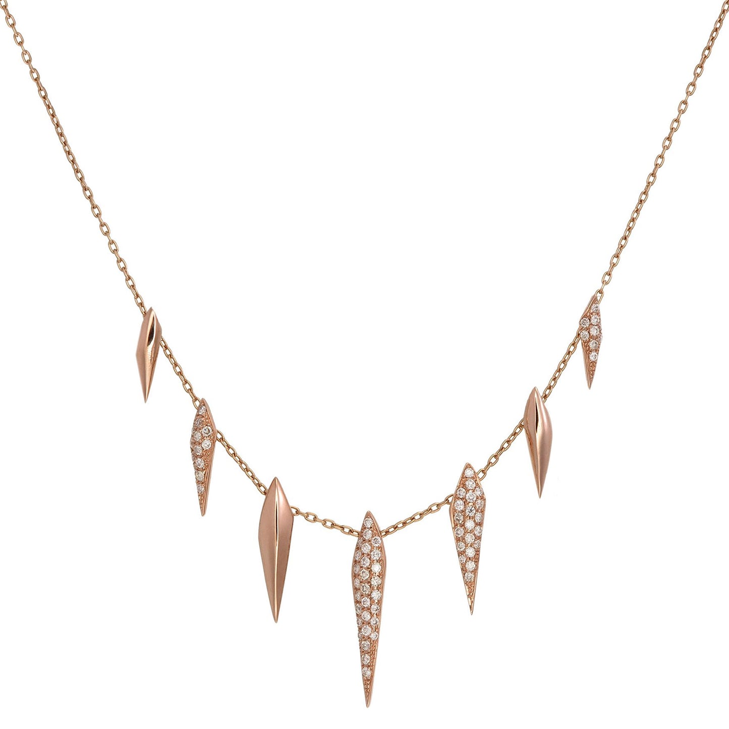 DIAMOND TEETH NECKLACE