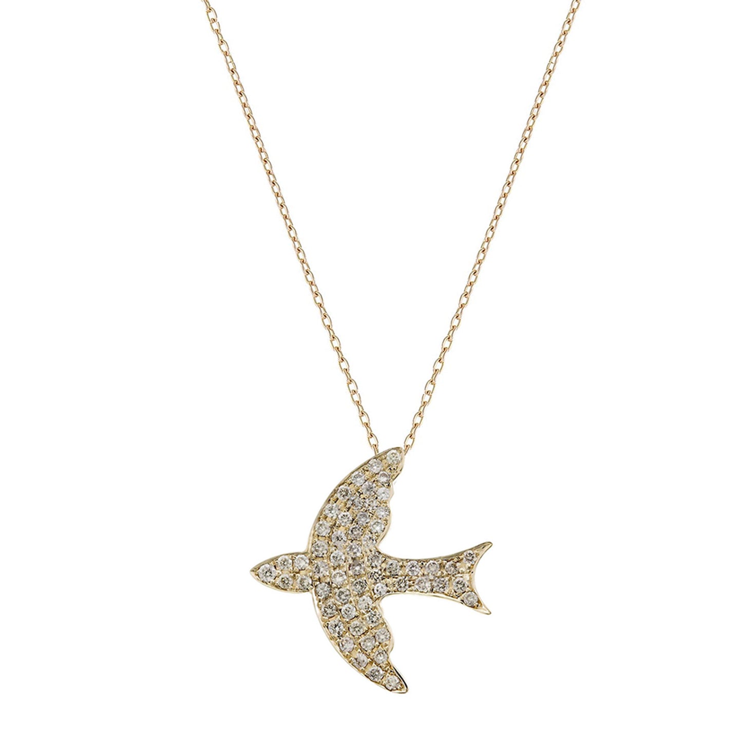 DIAMOND DOVE PENDANT