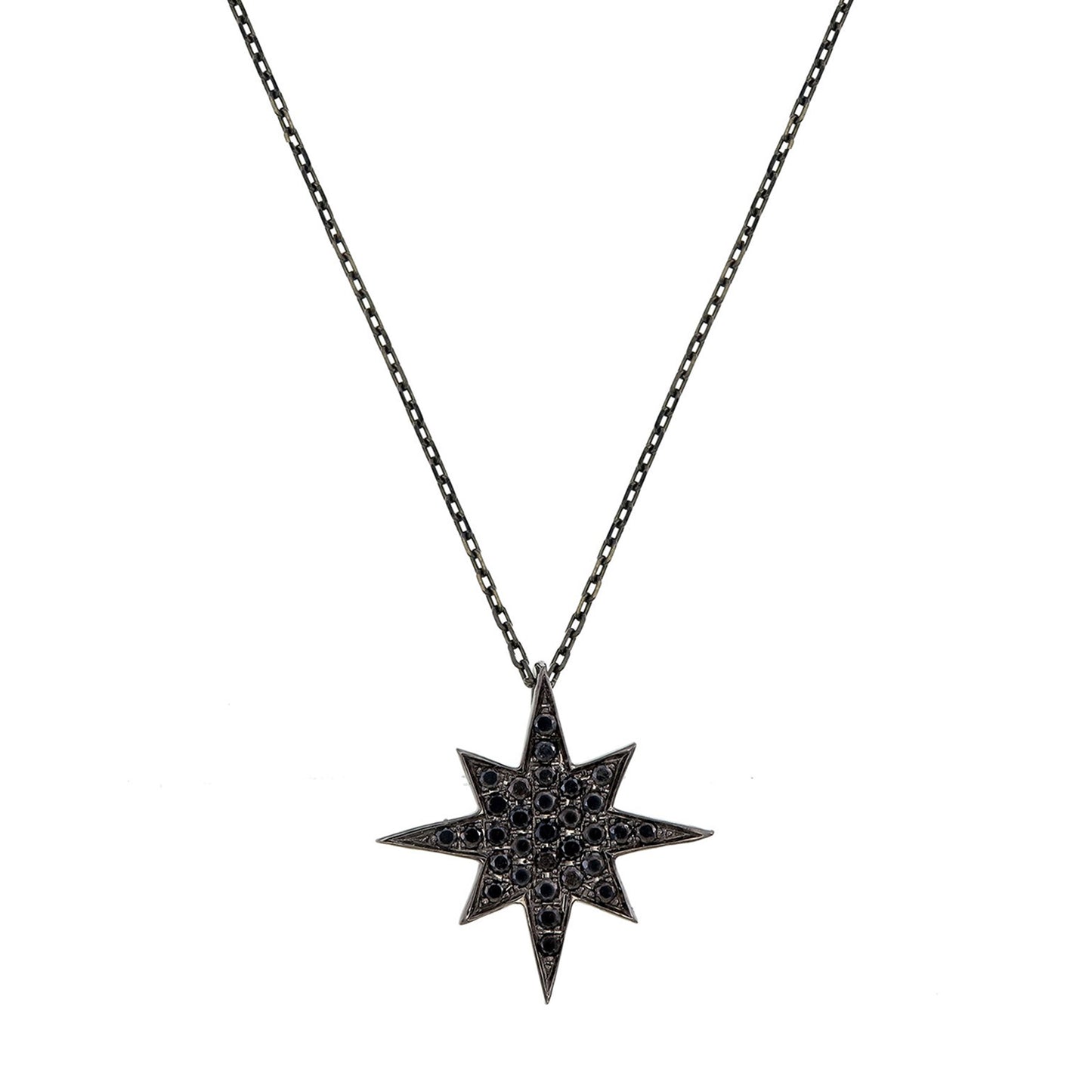 DIAMOND STARBURST CUT OUT PENDANT