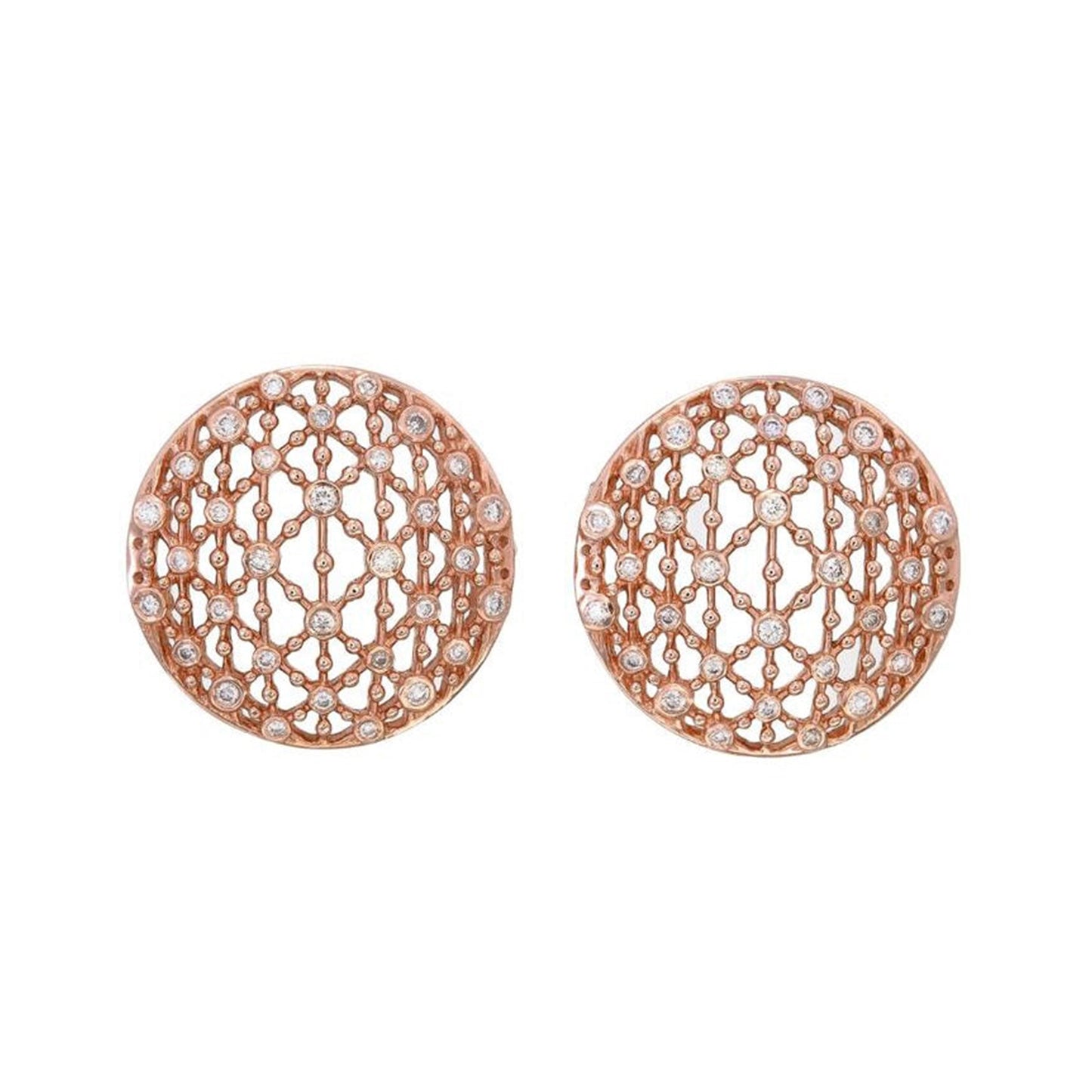 DIAMOND DANDELION STUDS