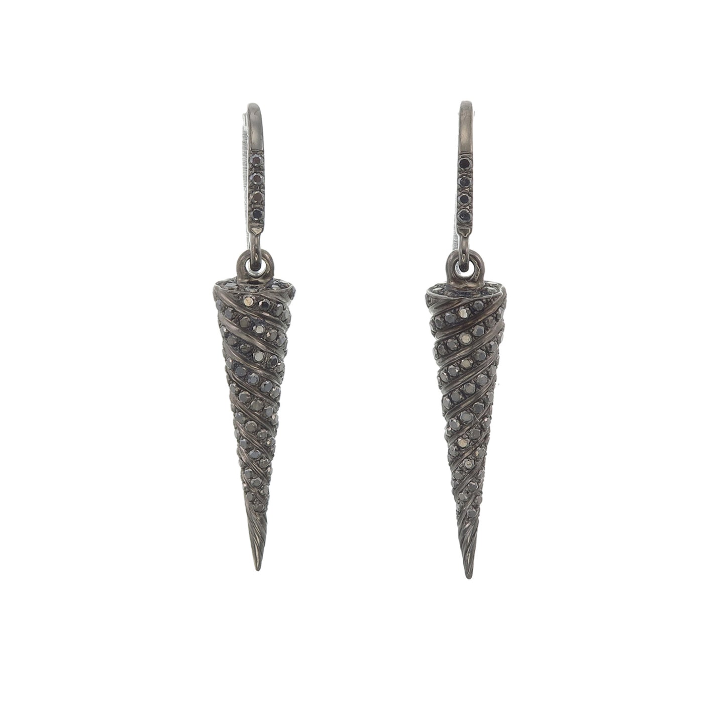 DIAMOND HORN EARRINGS
