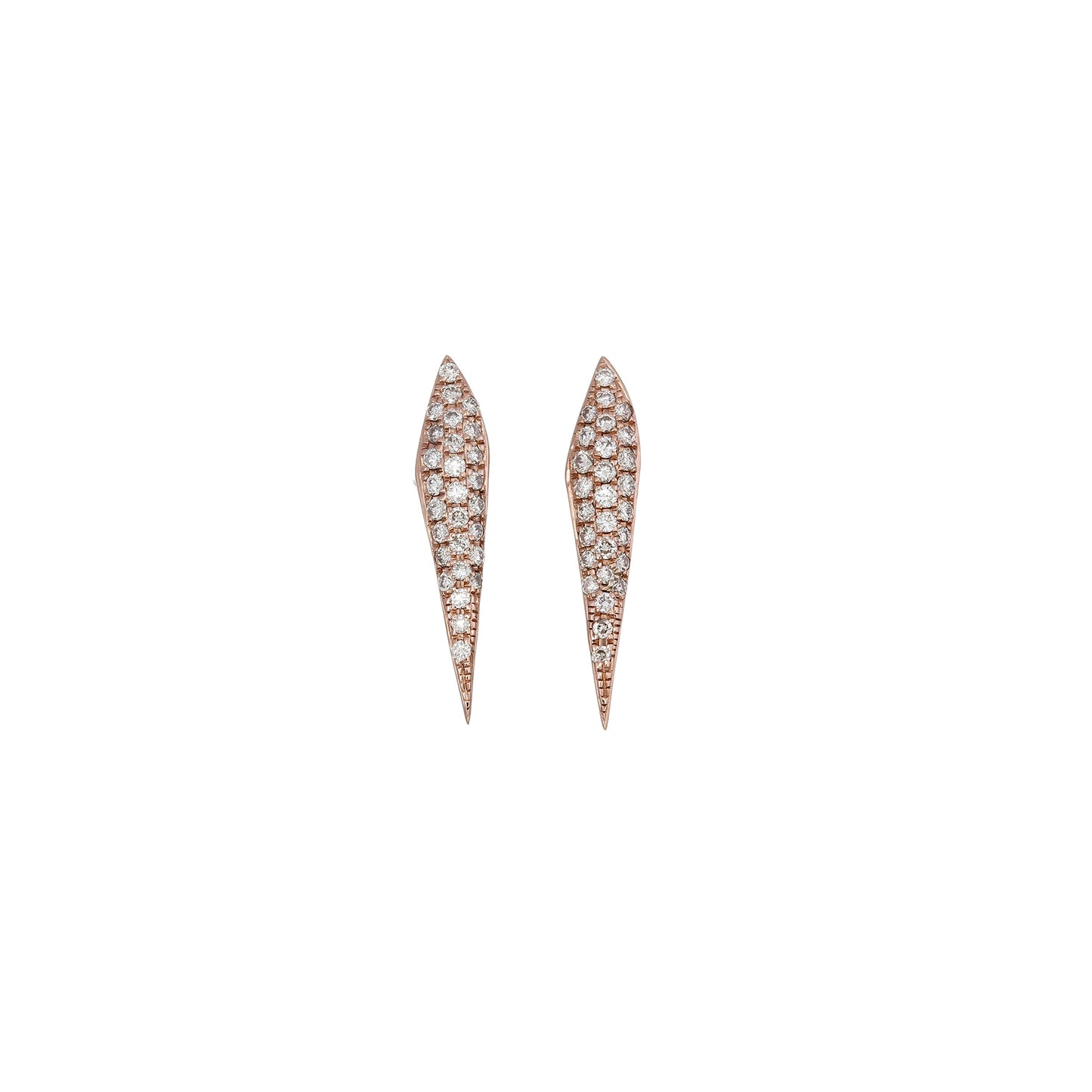 DIAMOND SPIKE STUDS