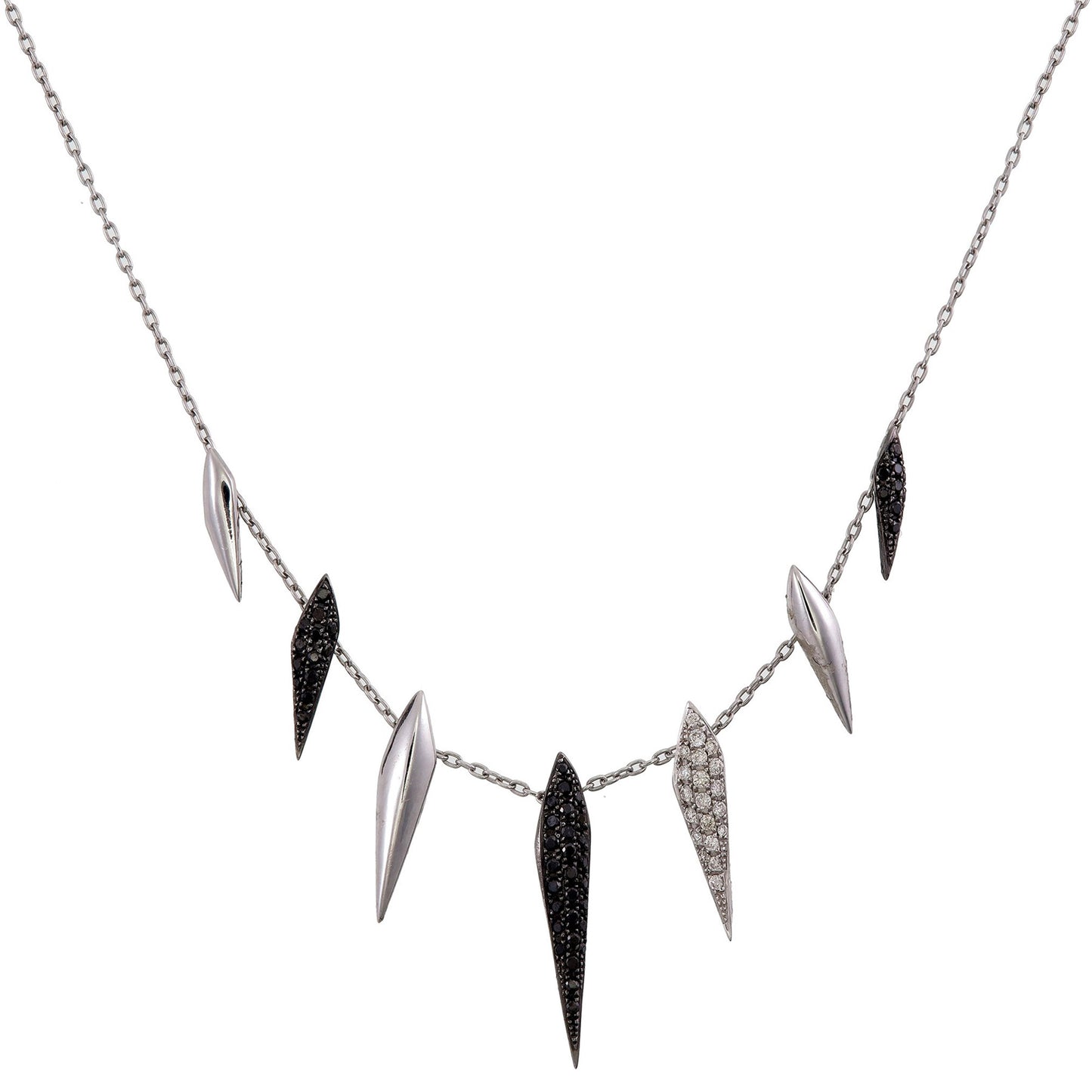 DIAMOND TEETH NECKLACE
