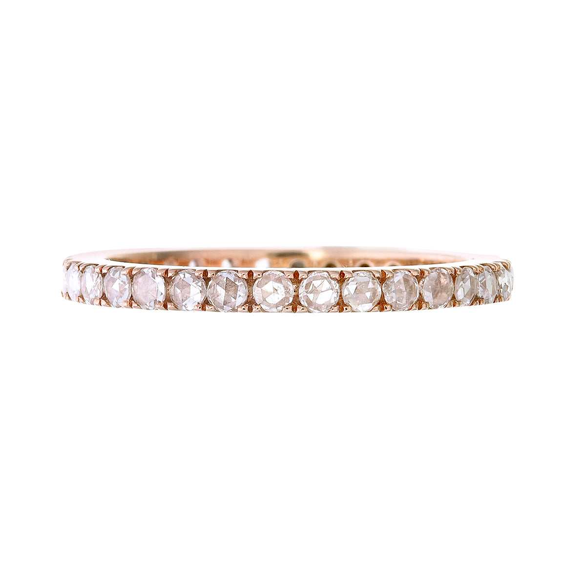 ROSE-CUT DIAMOND BAND
