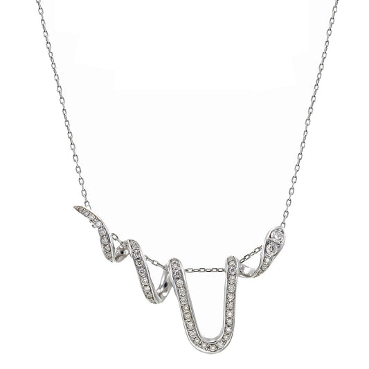 DIAMOND SNAKE PENDANT