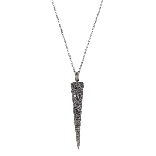 DIAMOND HORN PENDANT